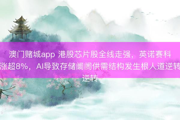 澳门赌城app 港股芯片股全线走强，英诺赛科涨超8%，AI导致存储阛阓供需结构发生根人道逆转